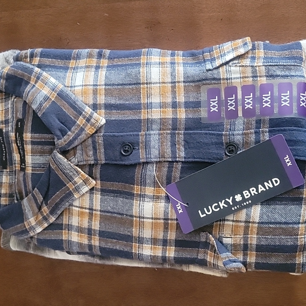 Lucky Brand flannels - Picture 2 of 6